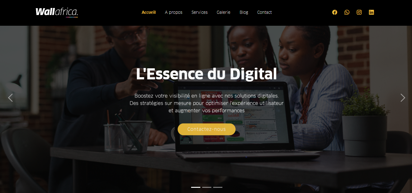 Site Vitrine – Stage en Développement Web