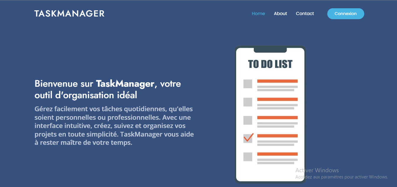 Application de Gestion de Tâches (Todo List)