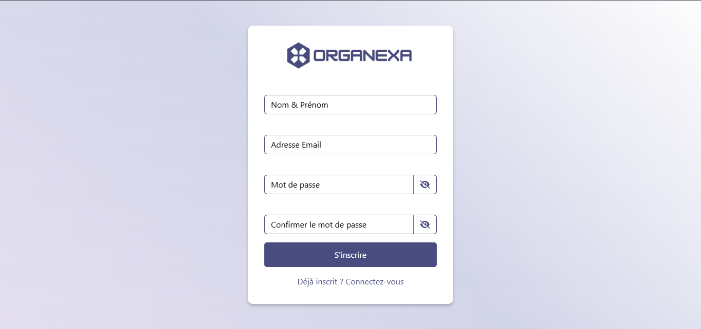 Système de Management de Projets Collaboratif (ORGANEXA)